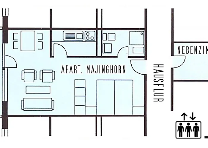 Valere Mountain شقة لوكباد